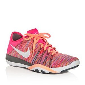 Nike Free TR 6 AMP Rainbow Pink Training Shoes 7